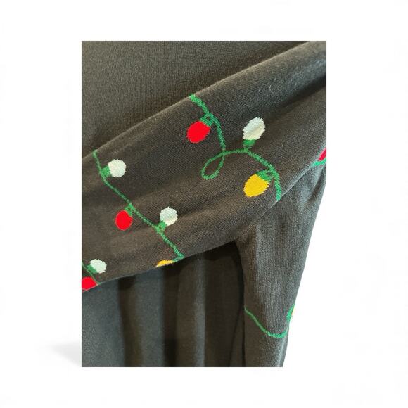 Light Up Jingle All The Way Ugly Christmas Sweater Holiday Tree Bulbs Men/Women - Picture 8 of 8